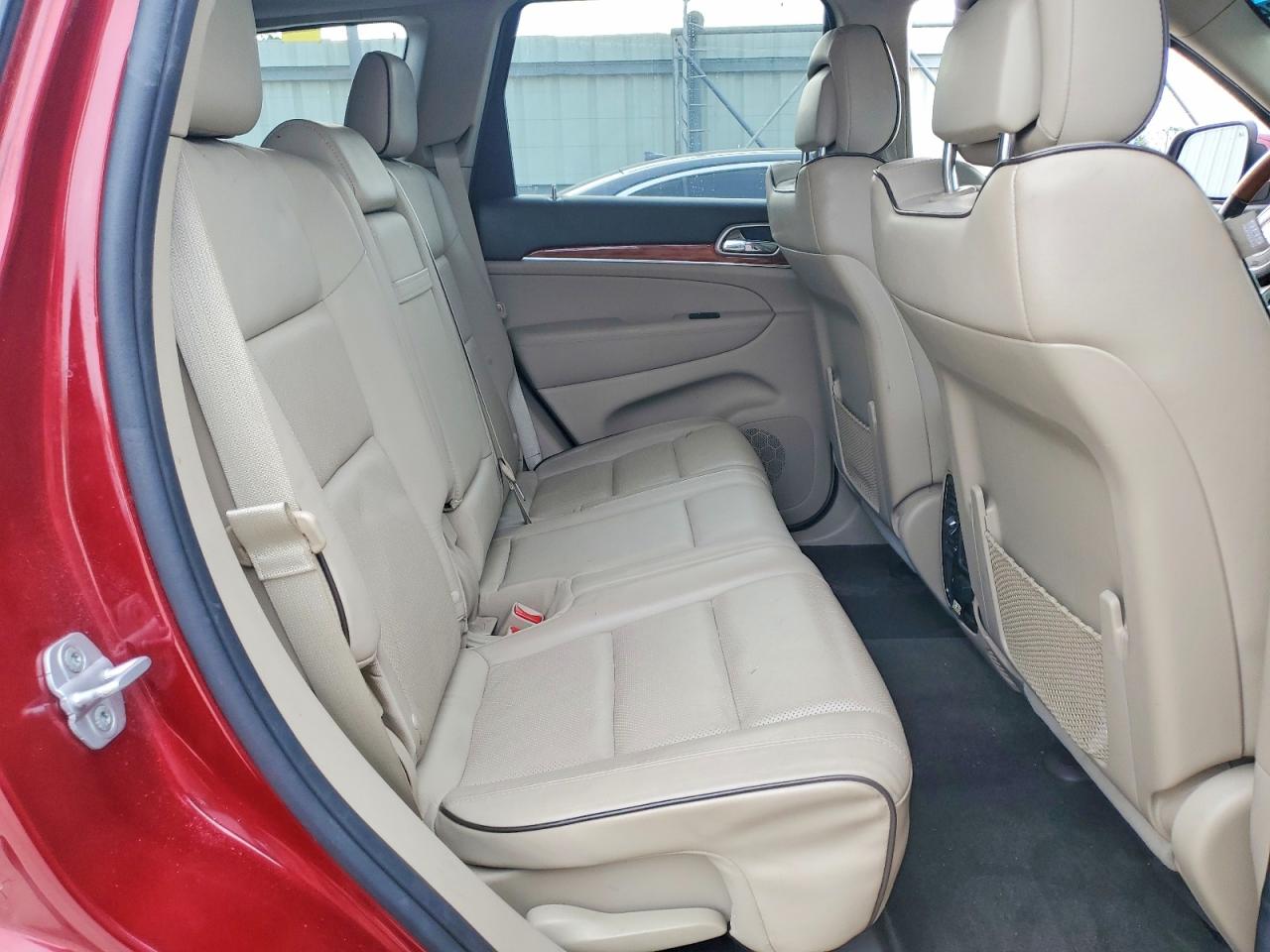 2012 Jeep Grand Cherokee Overland Красный vin: 1C4RJFCG3CC314843