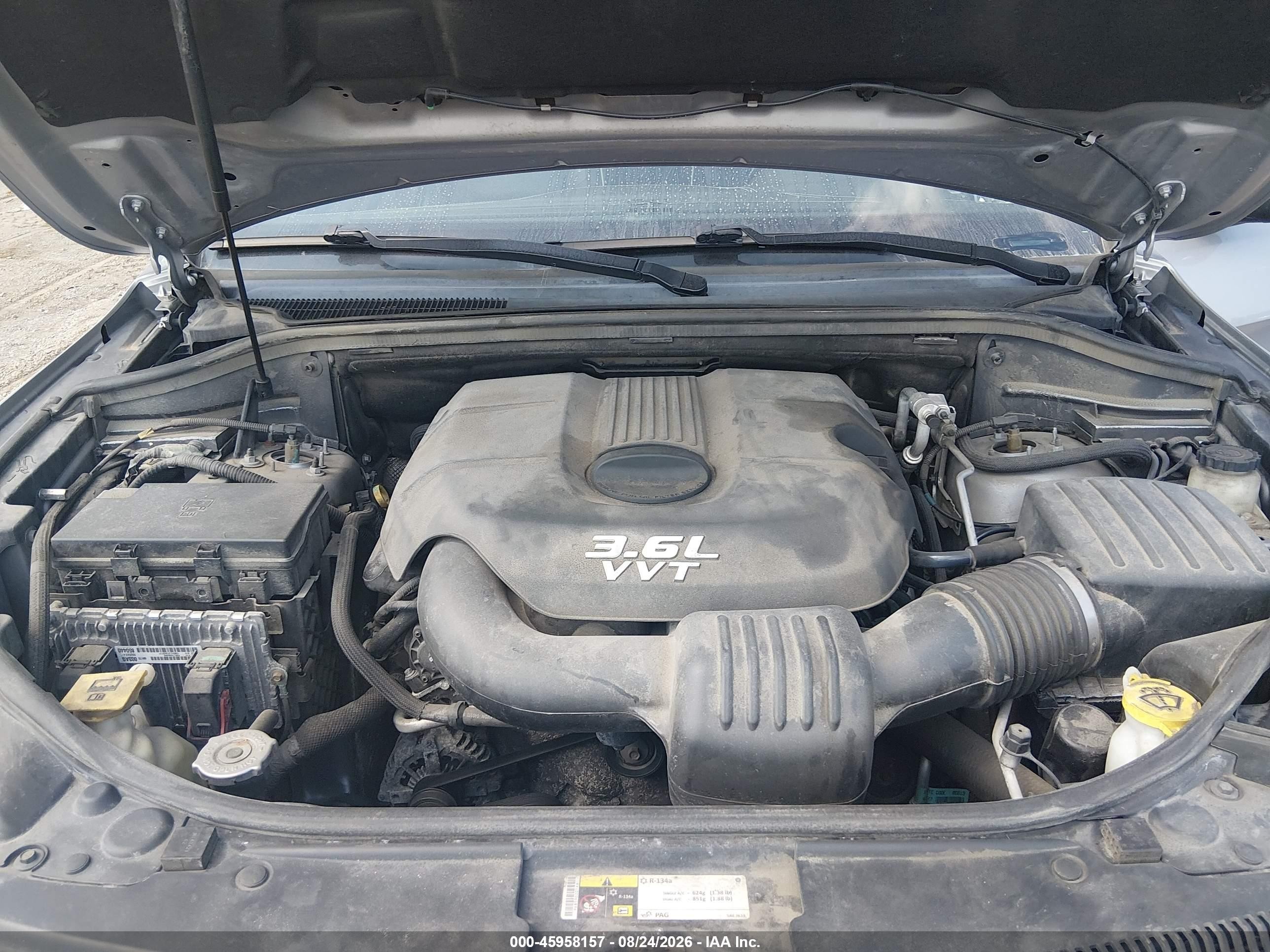 2014 Jeep Grand Cherokee Overland Серебряный vin: 1C4RJFCG3EC207620