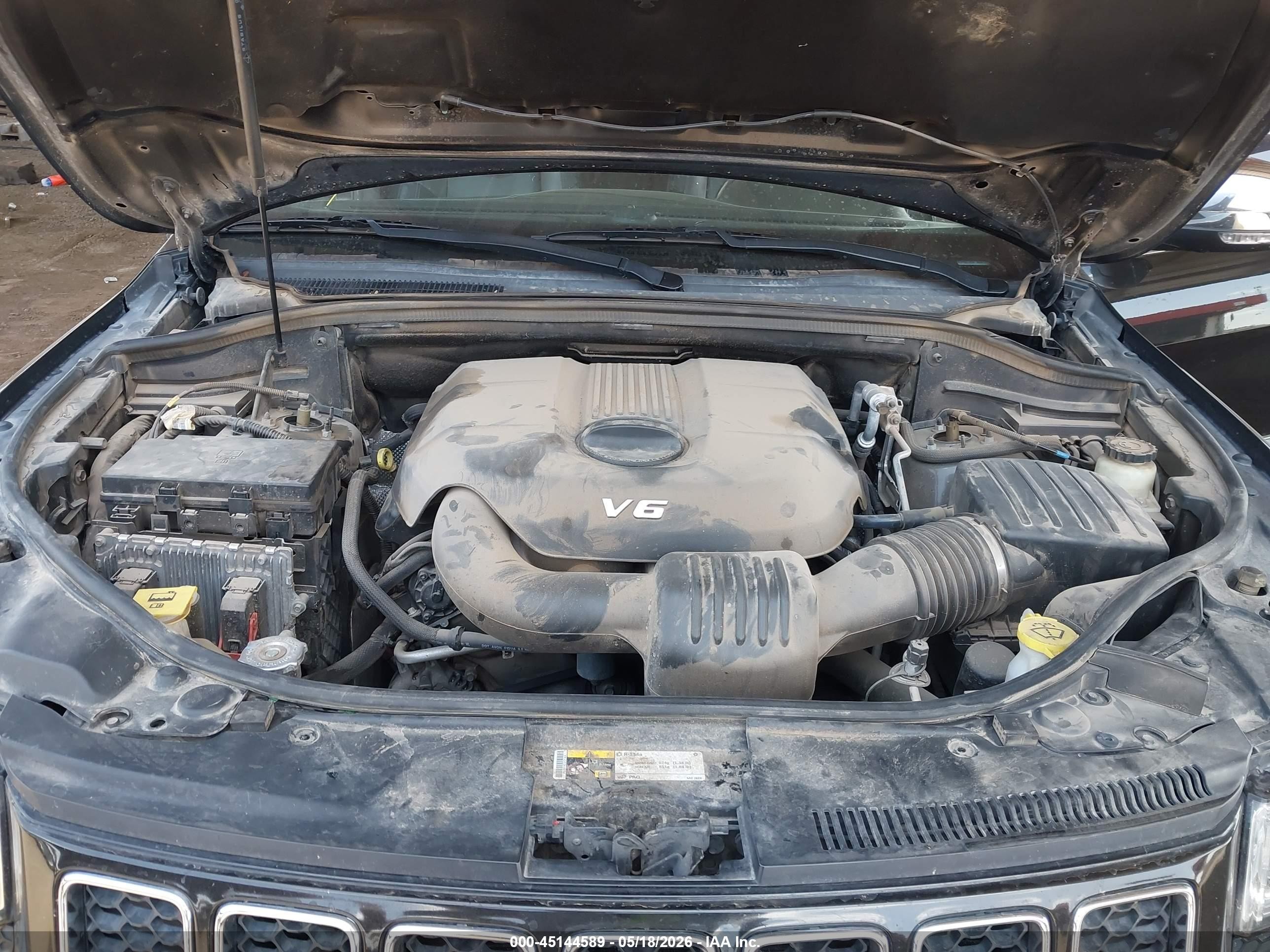2014 Jeep Grand Cherokee Overland Black vin: 1C4RJFCG3EC416825