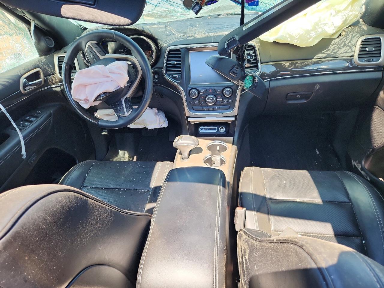2014 Jeep Grand Cherokee Overland Gray vin: 1C4RJFCG3EC465393