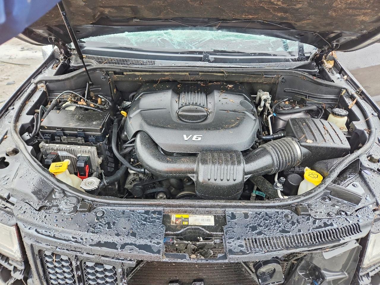 2014 Jeep Grand Cherokee Overland Серый vin: 1C4RJFCG3EC517895