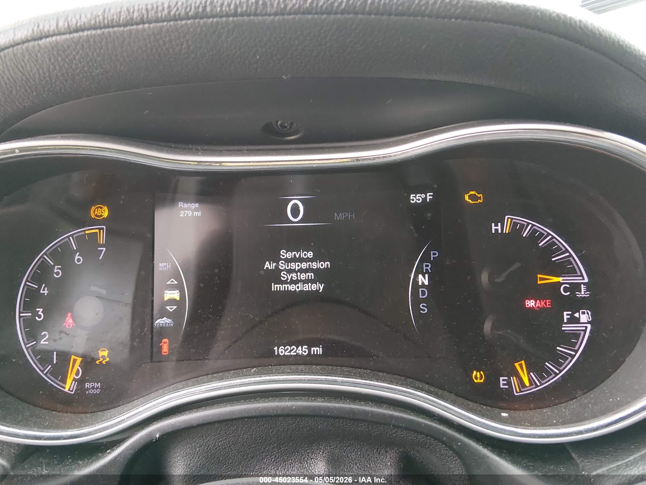 2015 Jeep Grand Cherokee High Altitude Серый vin: 1C4RJFCG3FC113075