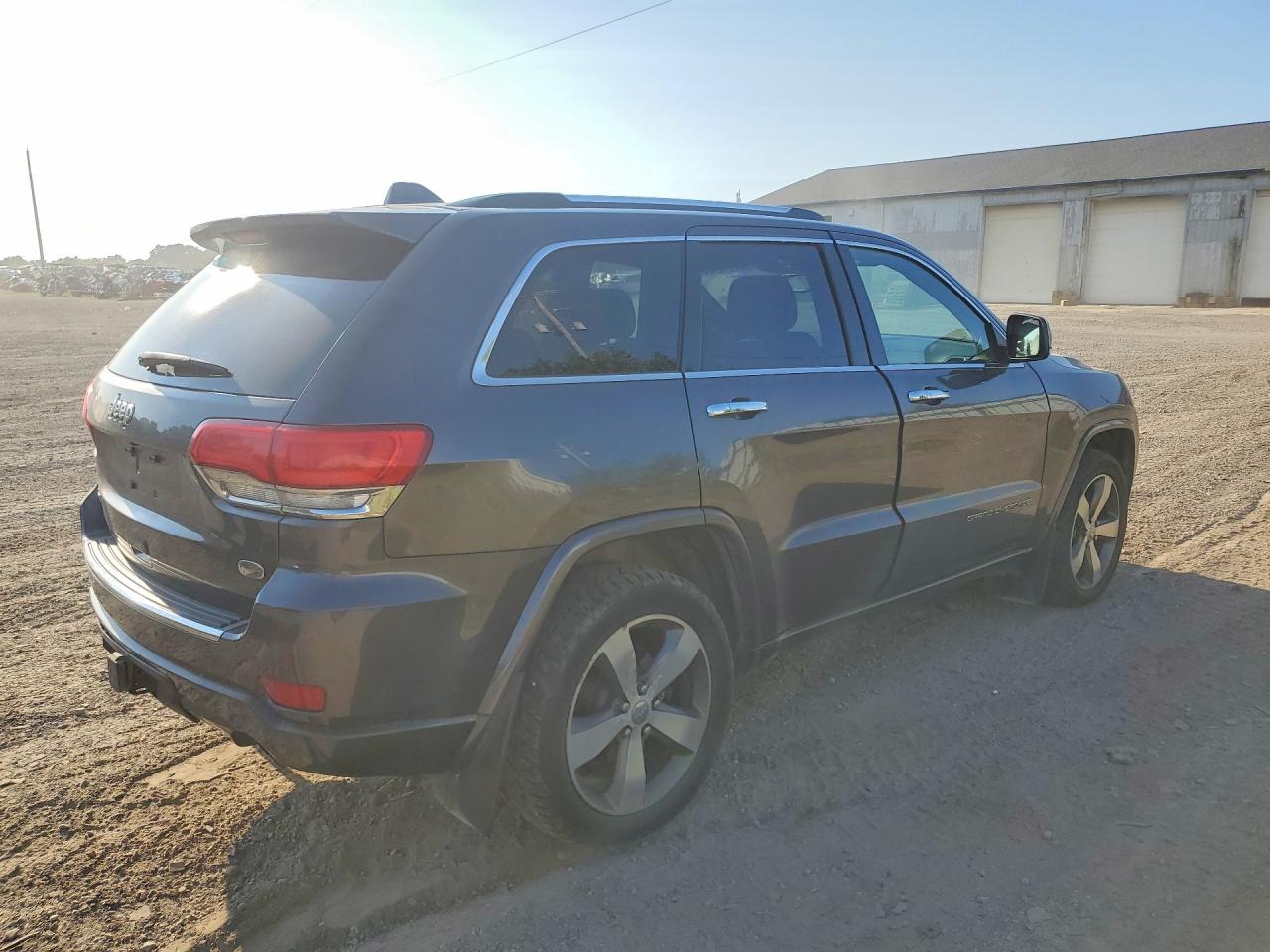 2015 Jeep Grand Cherokee Overland Серый vin: 1C4RJFCG3FC609347