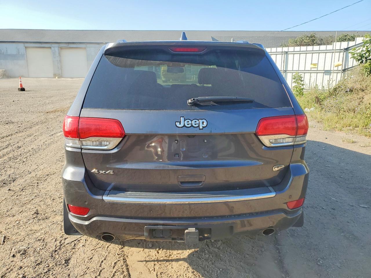 2015 Jeep Grand Cherokee Overland Серый vin: 1C4RJFCG3FC609347