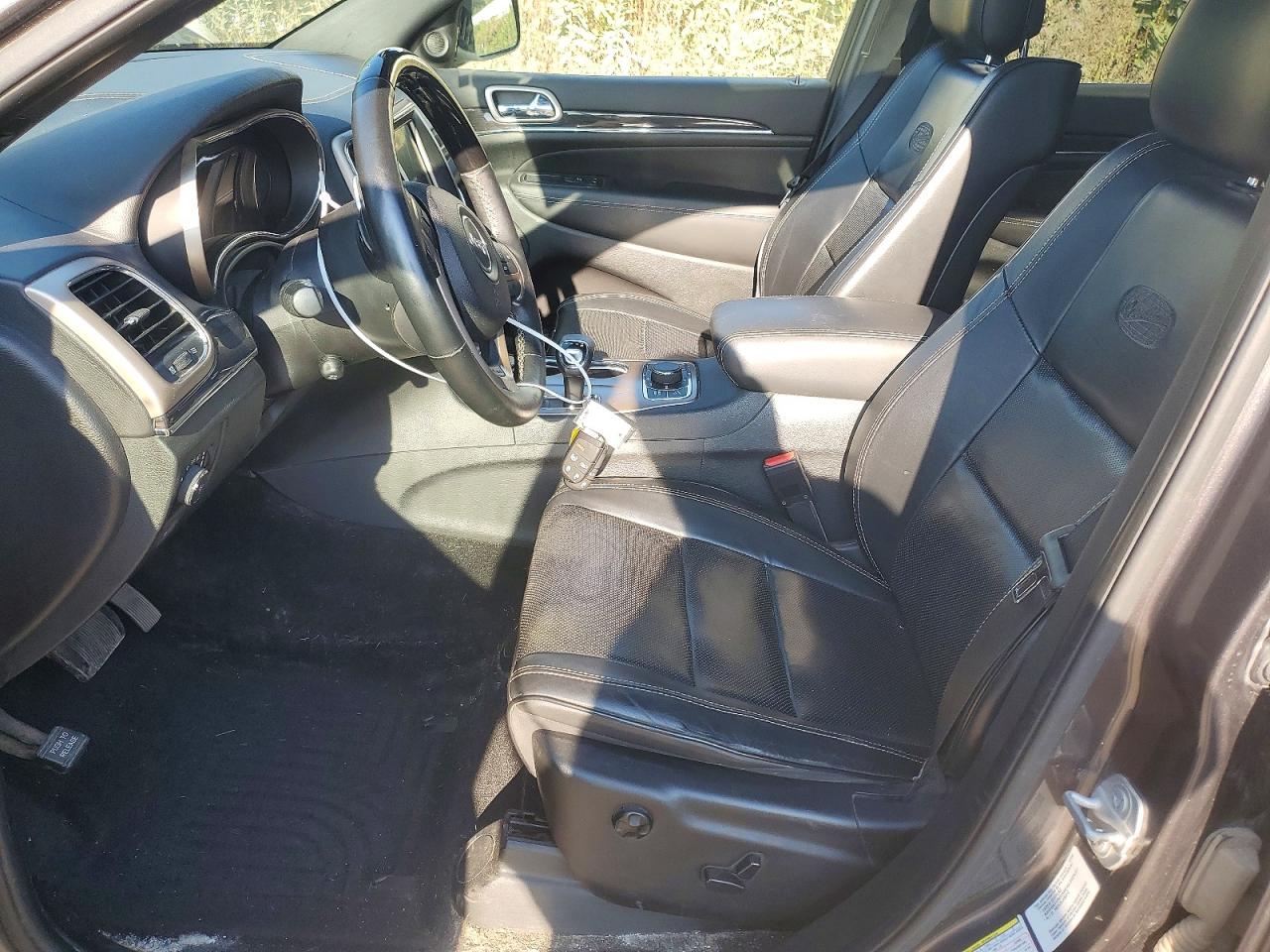 2015 Jeep Grand Cherokee Overland Серый vin: 1C4RJFCG3FC609347