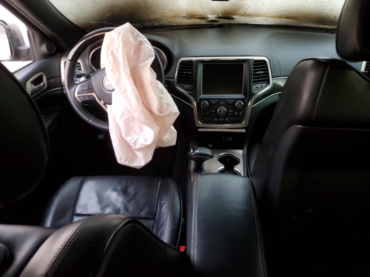 2015 Jeep Grand Cherokee Overland White vin: 1C4RJFCG3FC634314