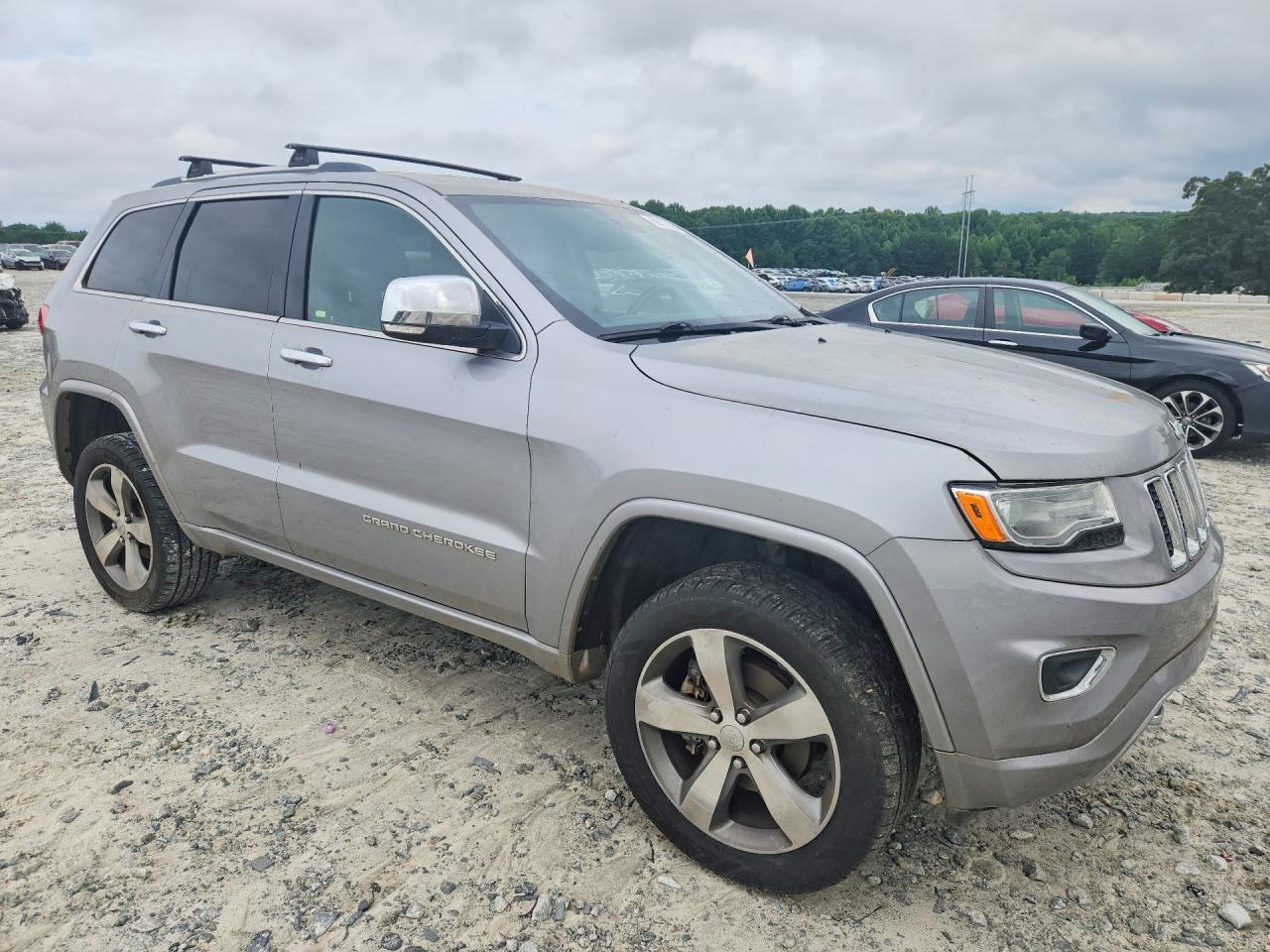2015 Jeep Grand Cherokee Overland Gray vin: 1C4RJFCG3FC787937