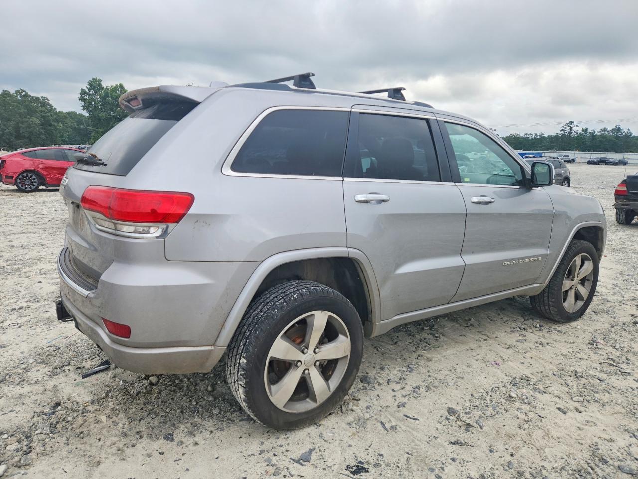 2015 Jeep Grand Cherokee Overland Gray vin: 1C4RJFCG3FC787937