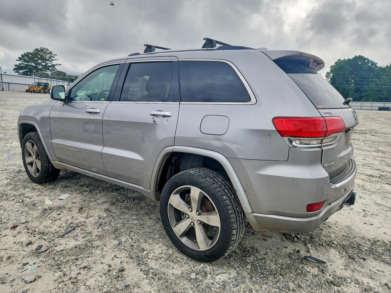 2015 Jeep Grand Cherokee Overland Gray vin: 1C4RJFCG3FC787937