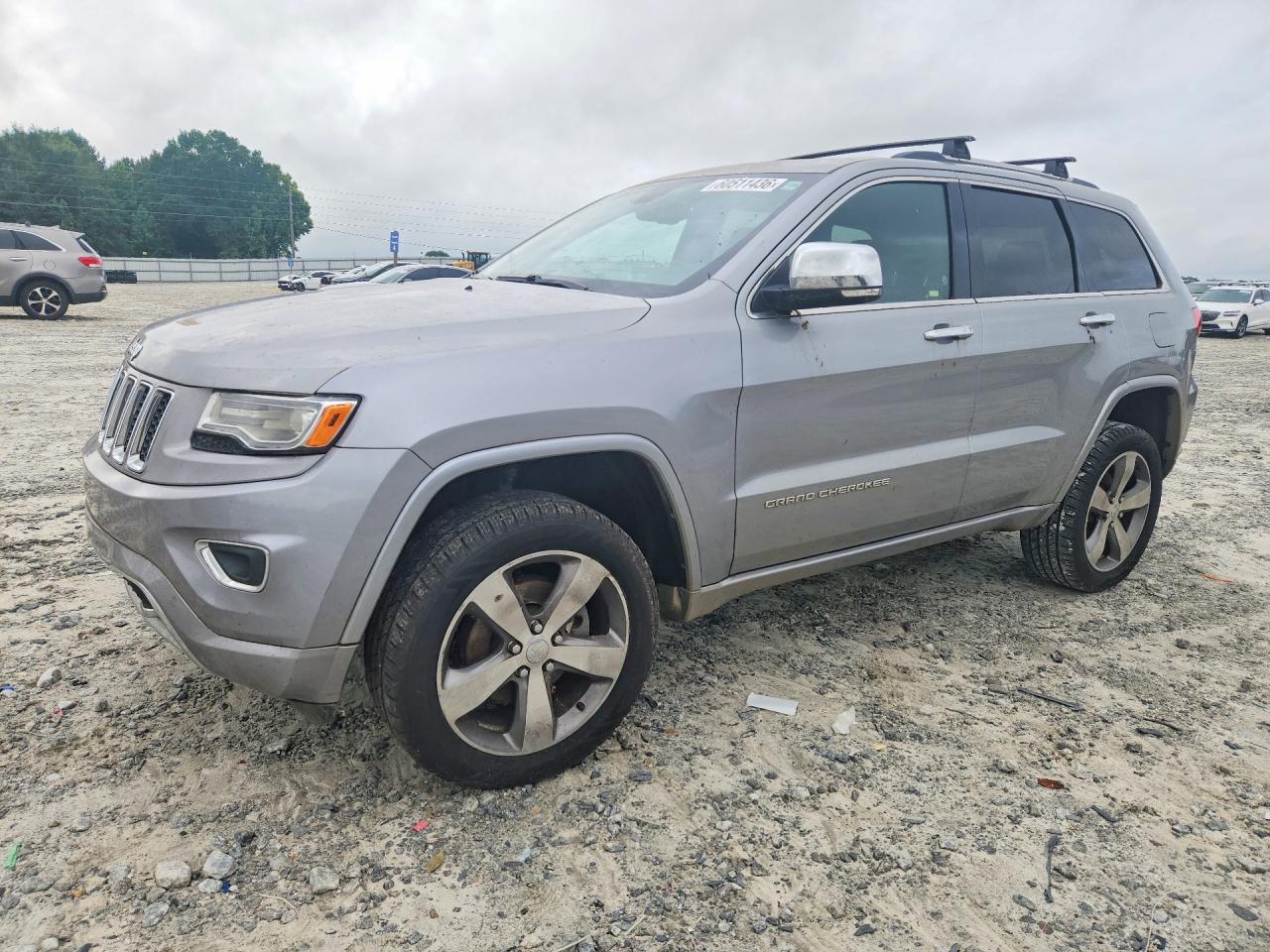 2015 Jeep Grand Cherokee Overland Gray vin: 1C4RJFCG3FC787937