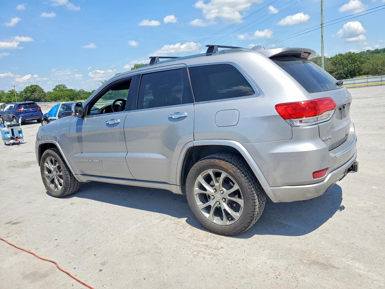 2015 Jeep Grand Cherokee Overland Silver vin: 1C4RJFCG3FC955527