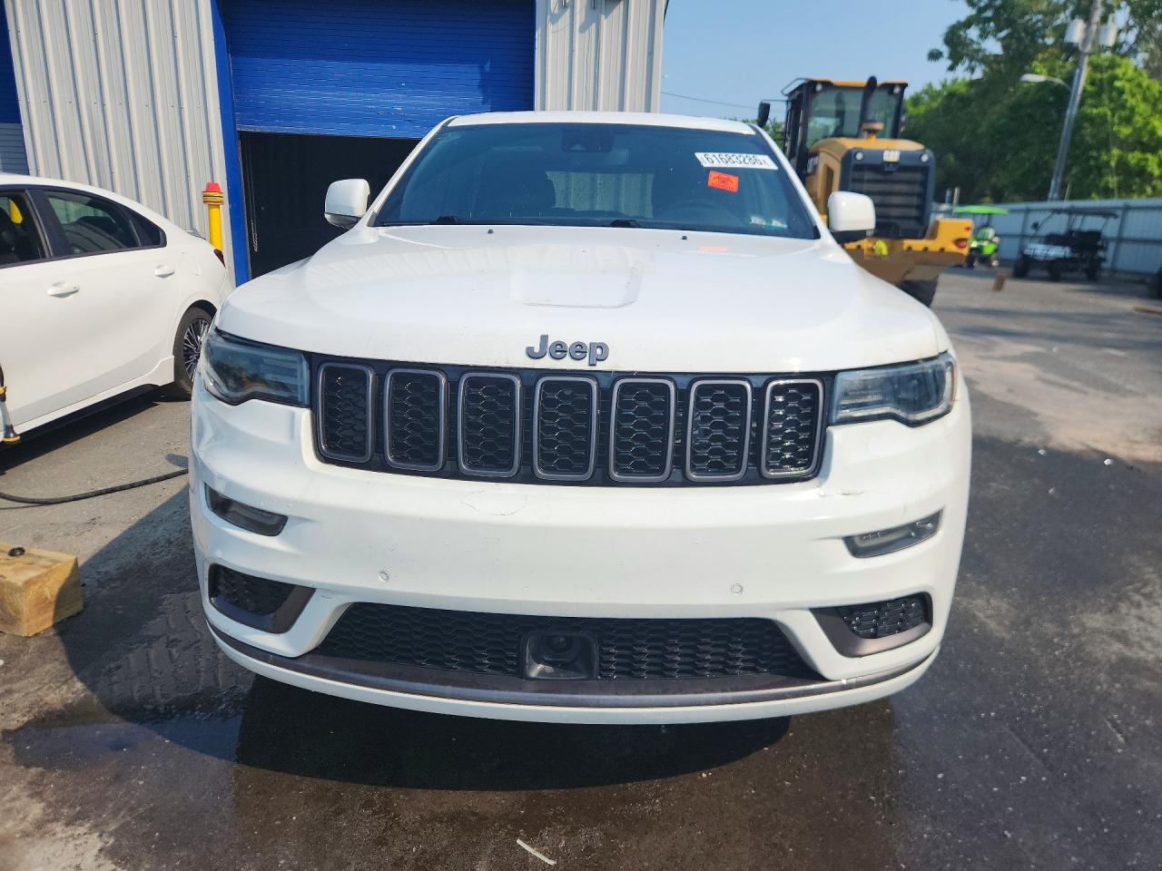 2021 Jeep Grand Cherokee Overland White vin: 1C4RJFCG3MC759746