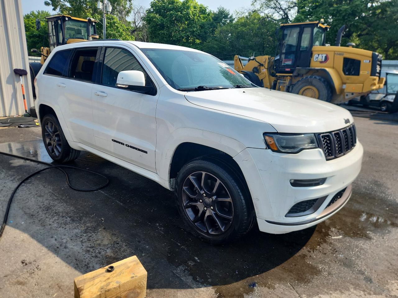 2021 Jeep Grand Cherokee Overland White vin: 1C4RJFCG3MC759746