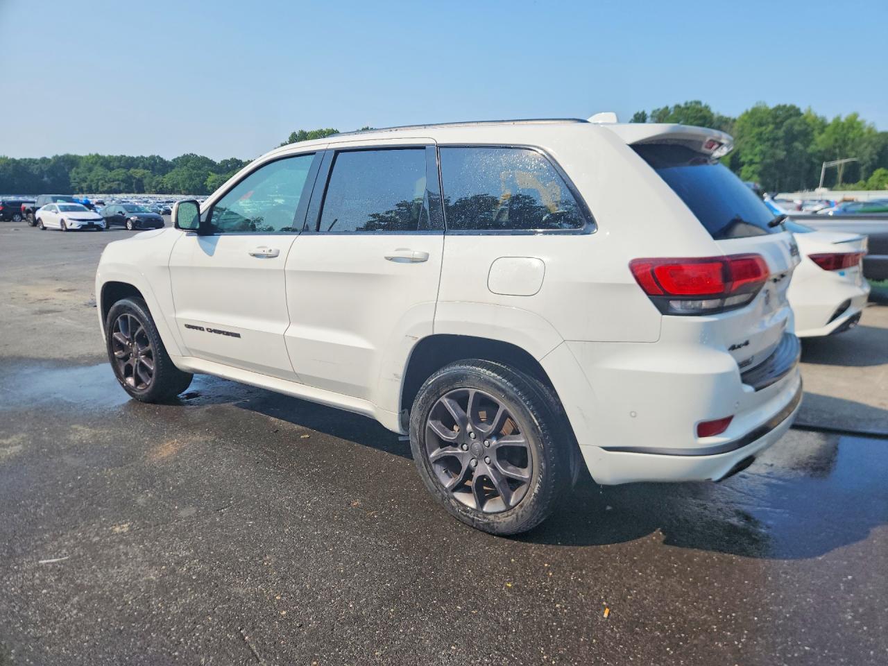 2021 Jeep Grand Cherokee Overland White vin: 1C4RJFCG3MC759746