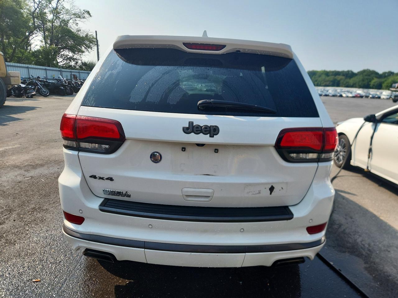 2021 Jeep Grand Cherokee Overland White vin: 1C4RJFCG3MC759746