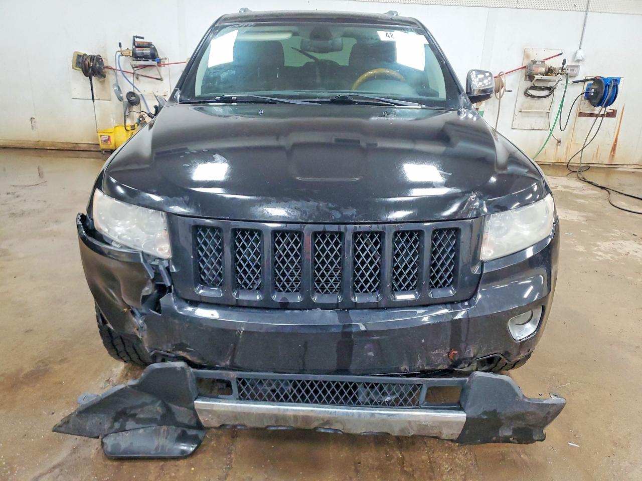 2012 Jeep Grand Cherokee Overland Black vin: 1C4RJFCG4CC263207