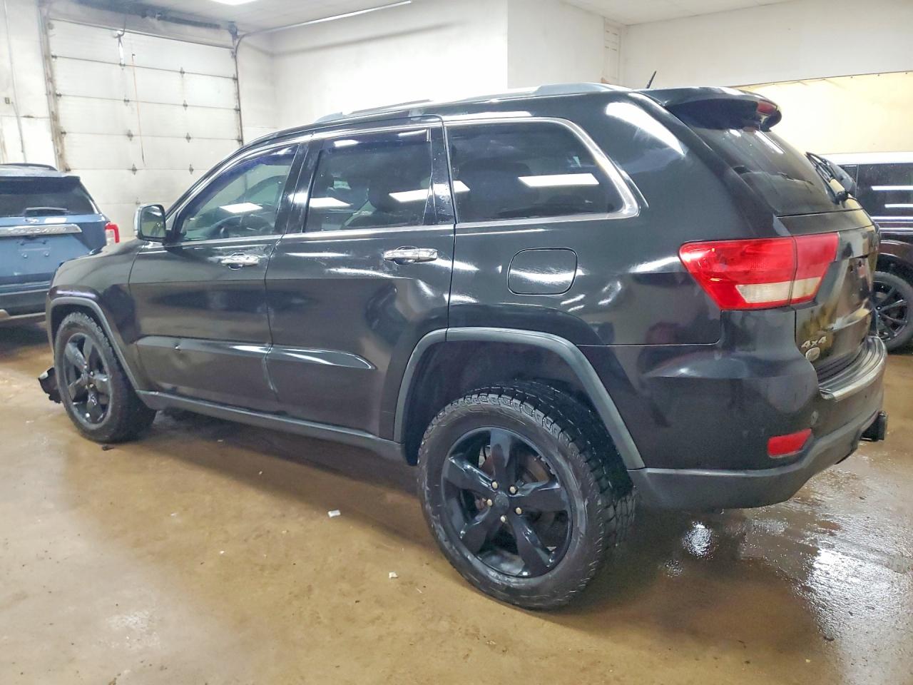 2012 Jeep Grand Cherokee Overland Black vin: 1C4RJFCG4CC263207
