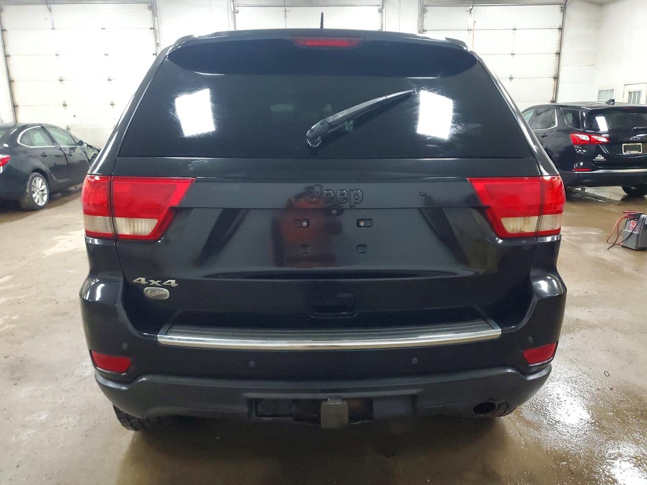 2012 Jeep Grand Cherokee Overland Black vin: 1C4RJFCG4CC263207