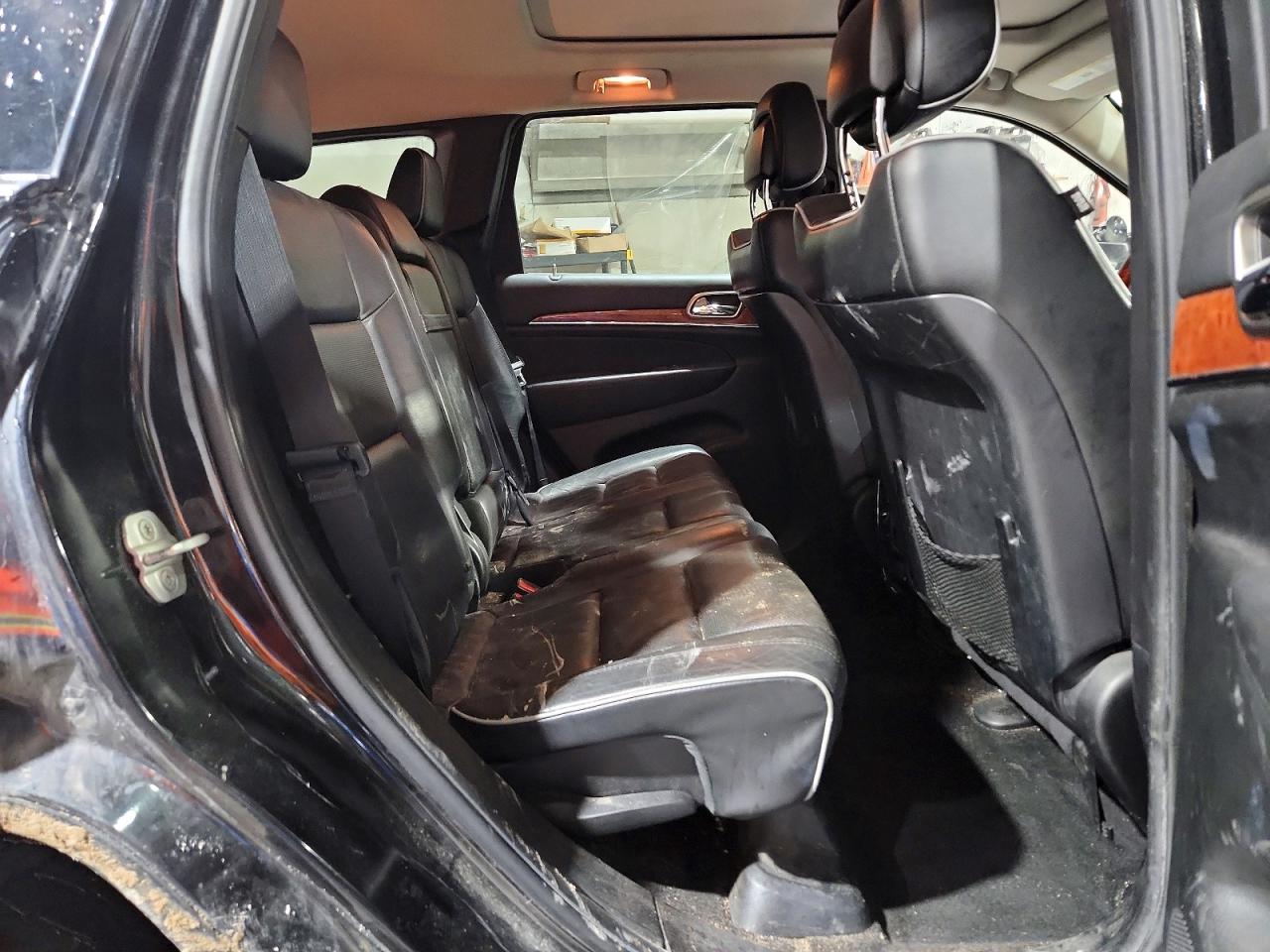 2013 Jeep Grand Cherokee Overland Black vin: 1C4RJFCG4DC522537