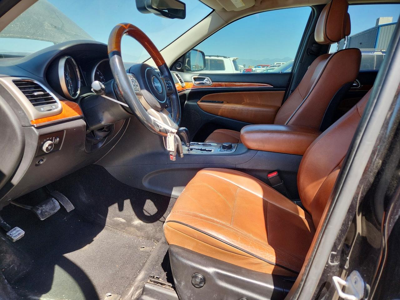 2013 Jeep Grand Cherokee Overland Черный vin: 1C4RJFCG4DC609399