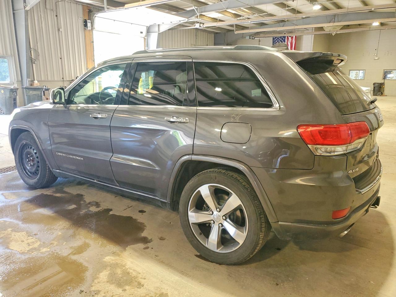 2014 Jeep Grand Cherokee Overland Gray vin: 1C4RJFCG4EC233840