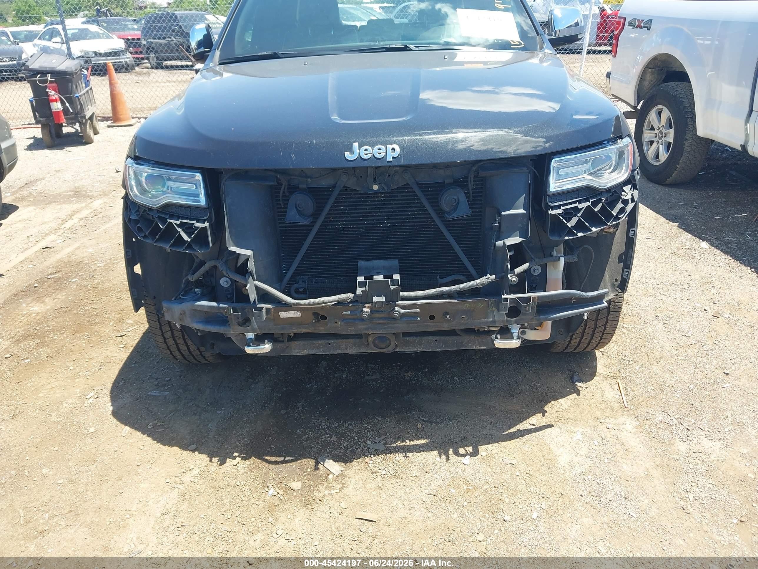 2014 Jeep Grand Cherokee Overland Black vin: 1C4RJFCG4EC339723