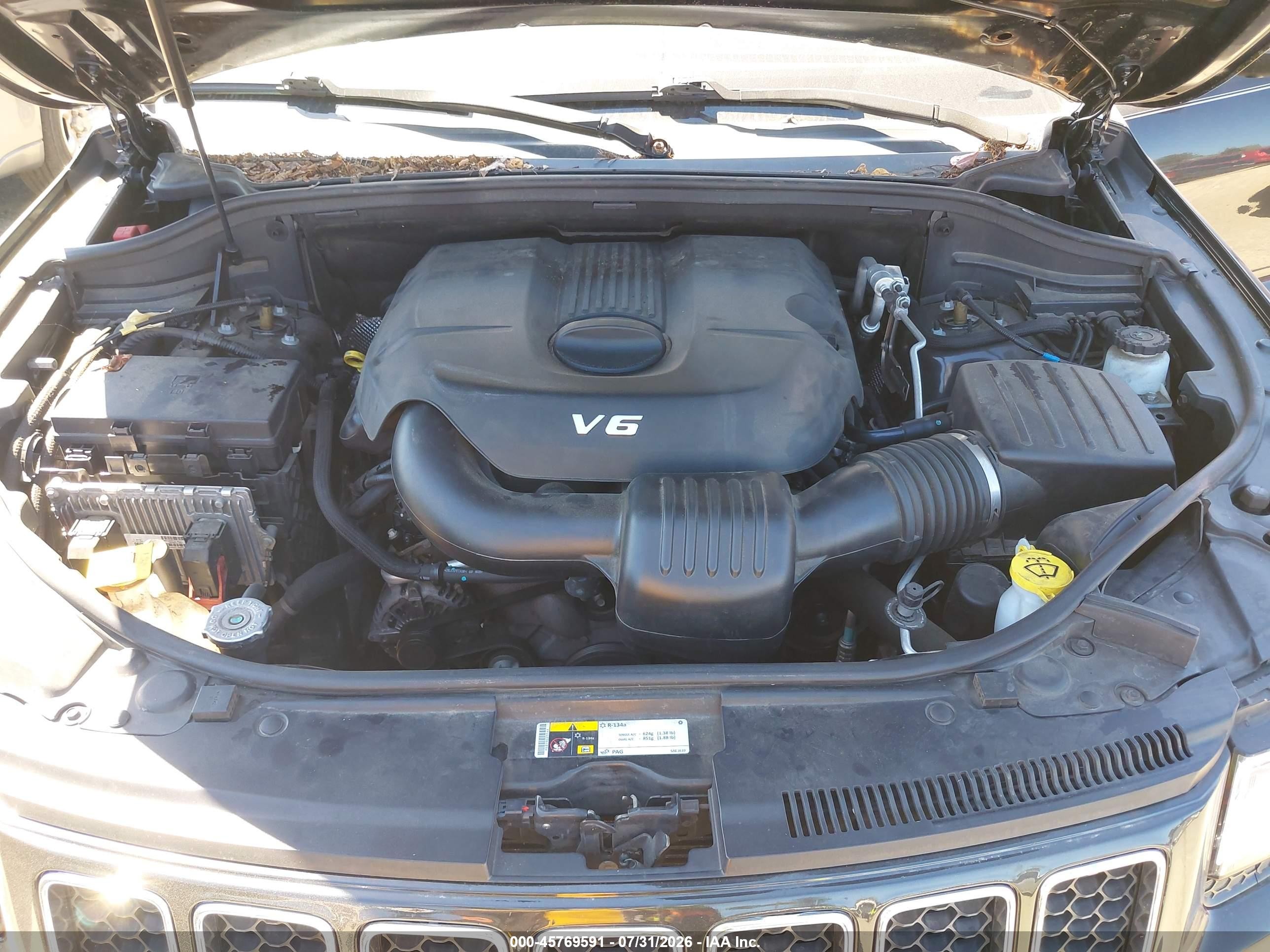 2014 Jeep Grand Cherokee Overland Black vin: 1C4RJFCG4EC460364
