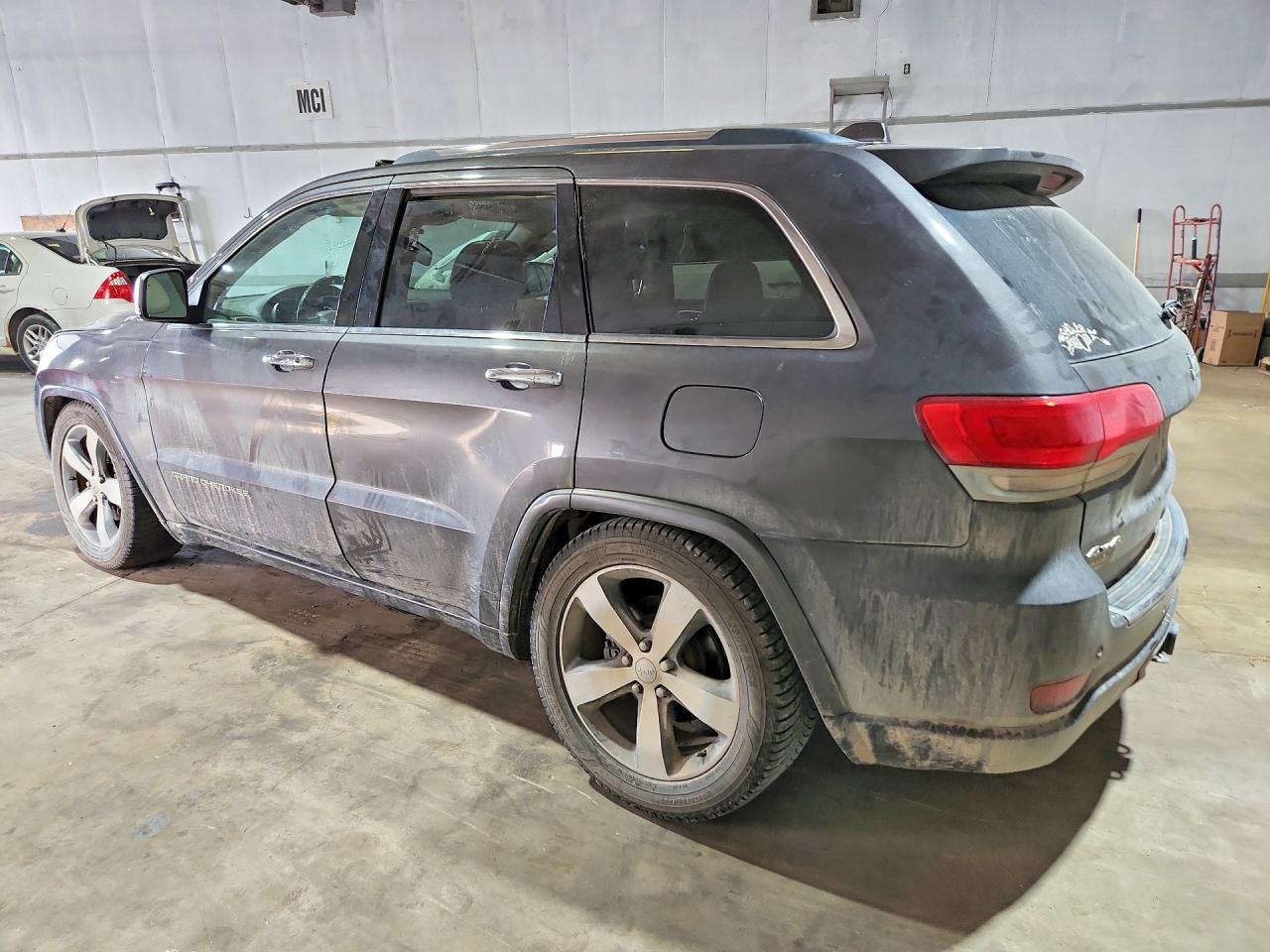 2014 Jeep Grand Cherokee Overland Charcoal vin: 1C4RJFCG4EC523415