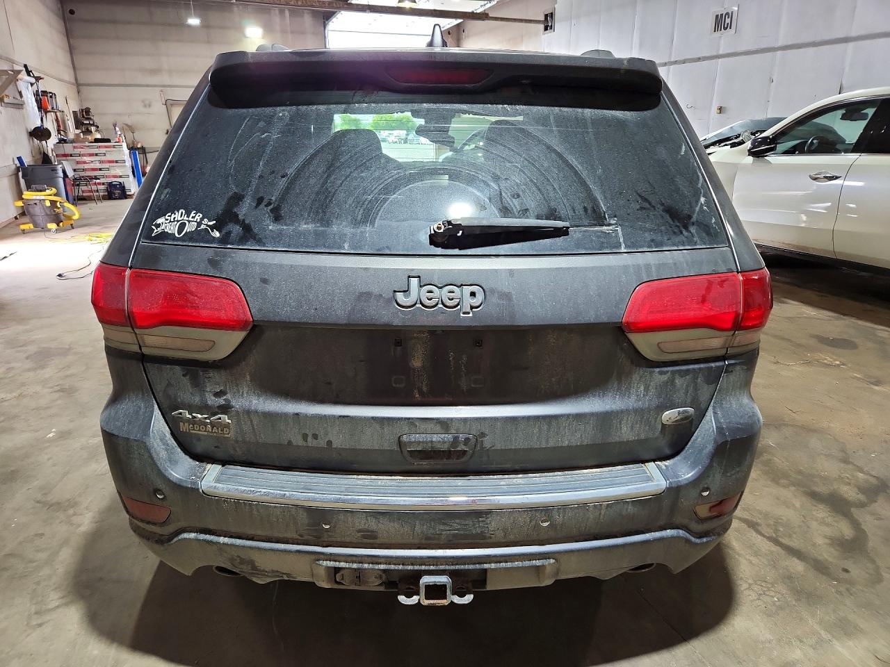 2014 Jeep Grand Cherokee Overland Charcoal vin: 1C4RJFCG4EC523415