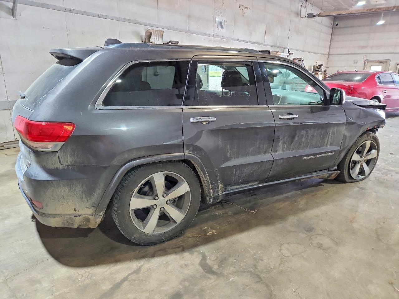 2014 Jeep Grand Cherokee Overland Charcoal vin: 1C4RJFCG4EC523415