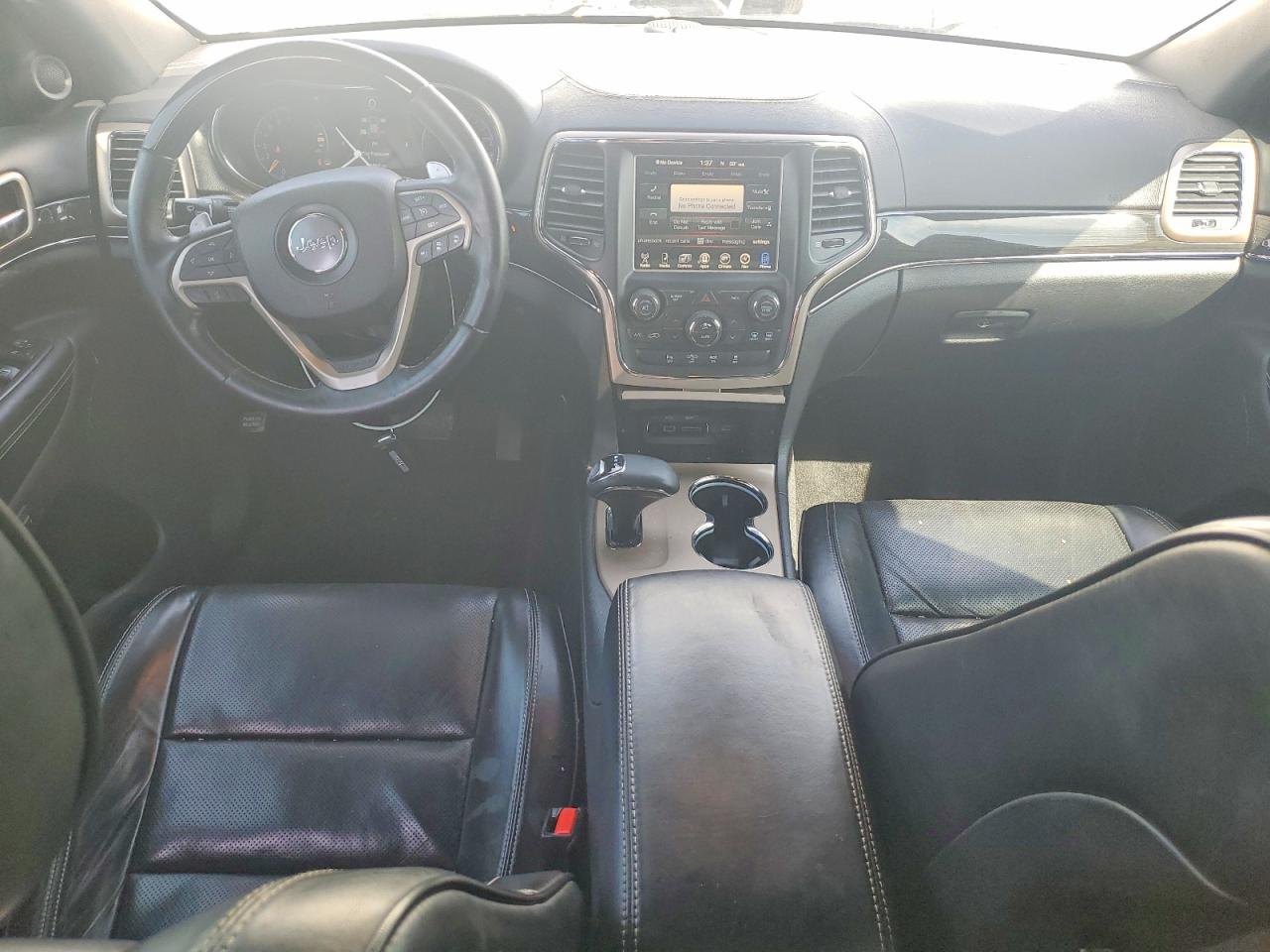 2015 Jeep Grand Cherokee Overland Белый vin: 1C4RJFCG4FC131259