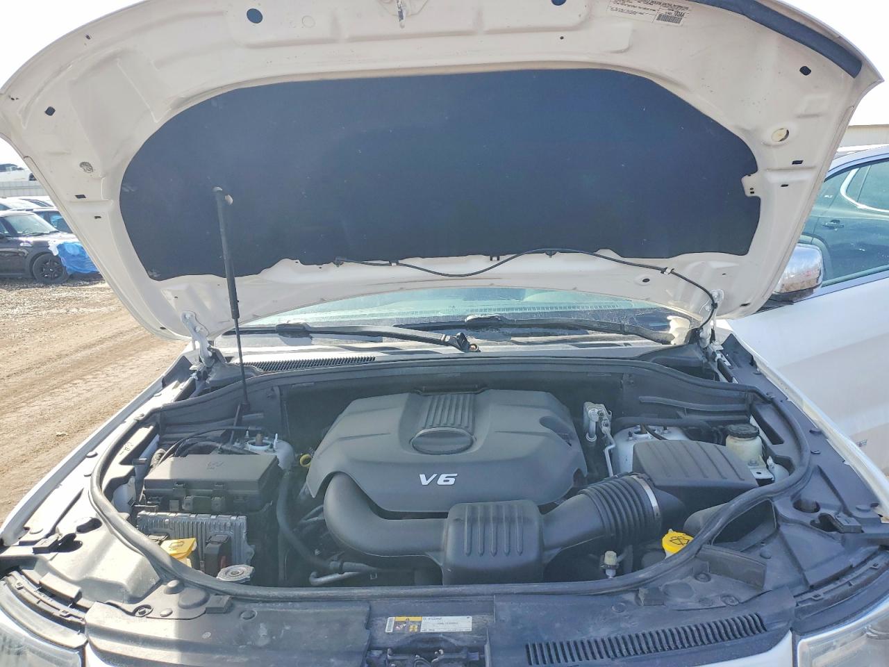 2015 Jeep Grand Cherokee Overland Белый vin: 1C4RJFCG4FC131259
