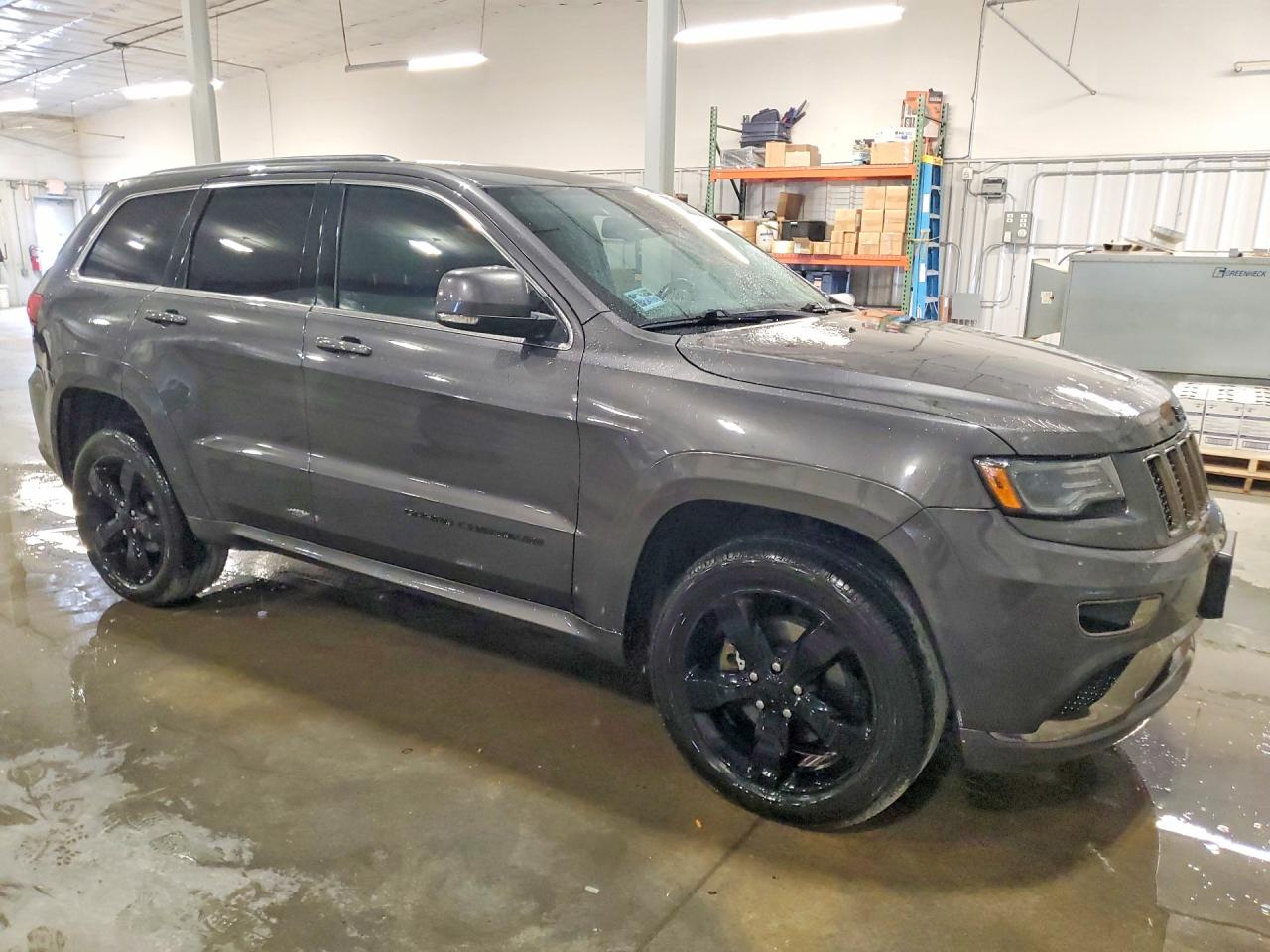 2015 Jeep Grand Cherokee Overland Gray vin: 1C4RJFCG4FC155108