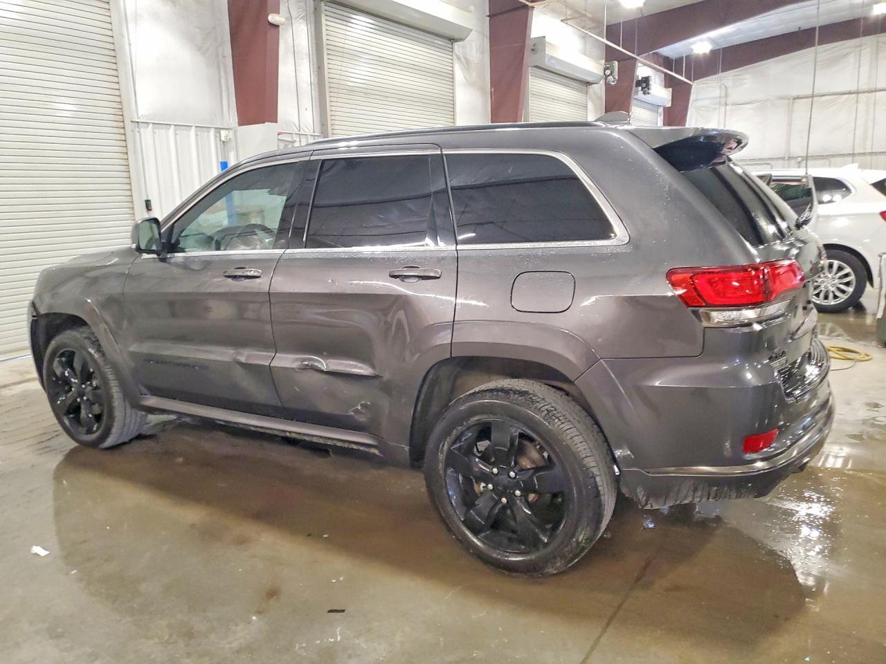 2015 Jeep Grand Cherokee Overland Gray vin: 1C4RJFCG4FC155108