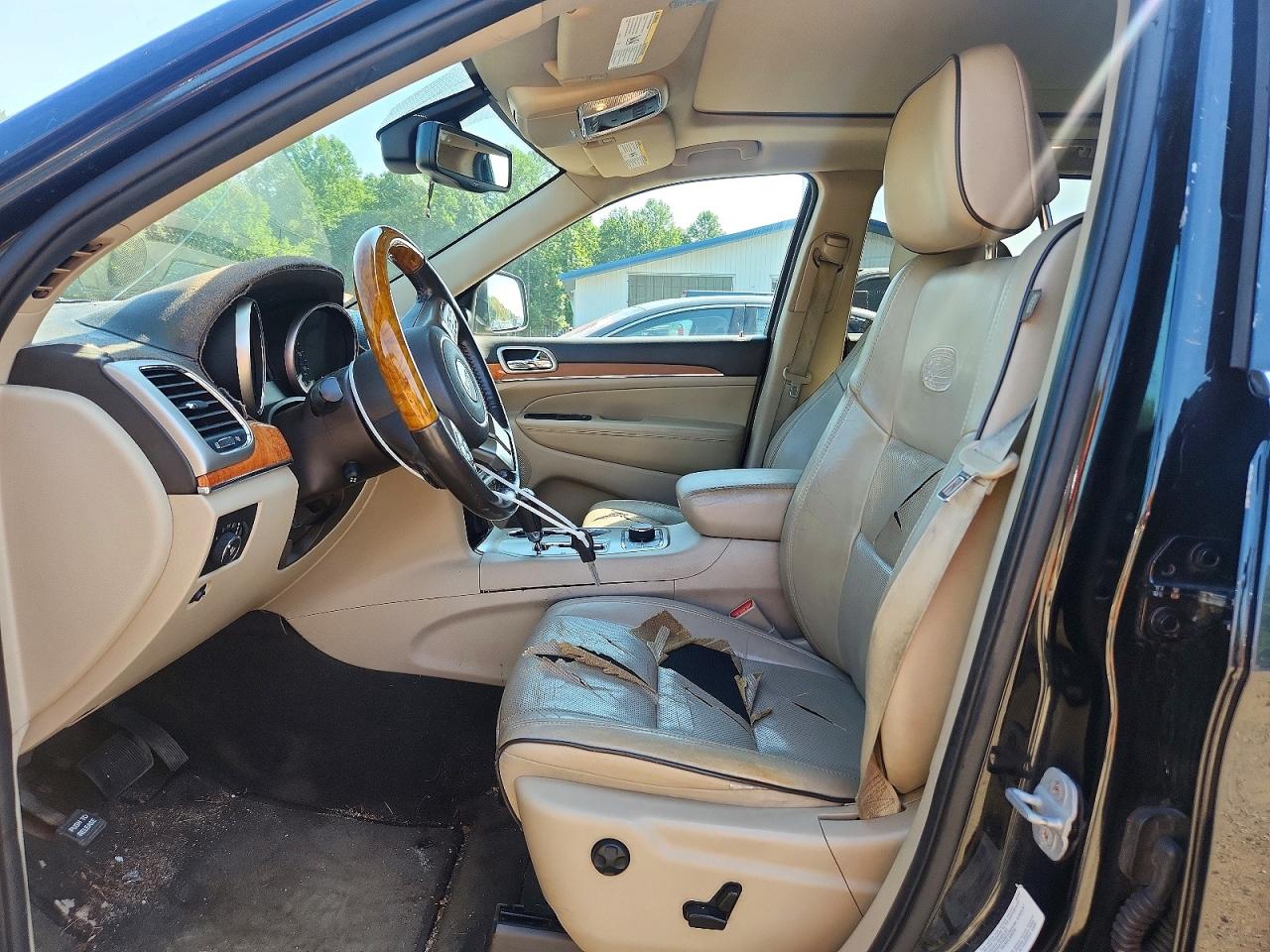 2012 Jeep Grand Cherokee Overland Black vin: 1C4RJFCG5CC176478