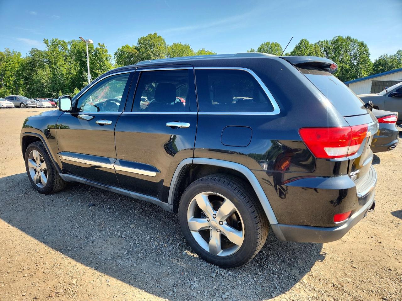 2012 Jeep Grand Cherokee Overland Black vin: 1C4RJFCG5CC176478