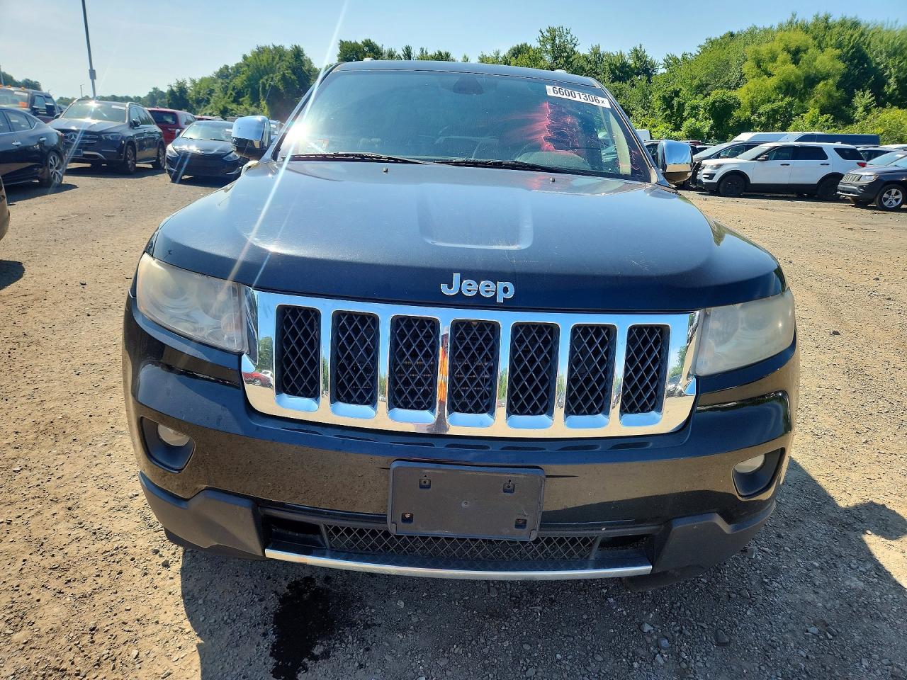 2012 Jeep Grand Cherokee Overland Black vin: 1C4RJFCG5CC176478