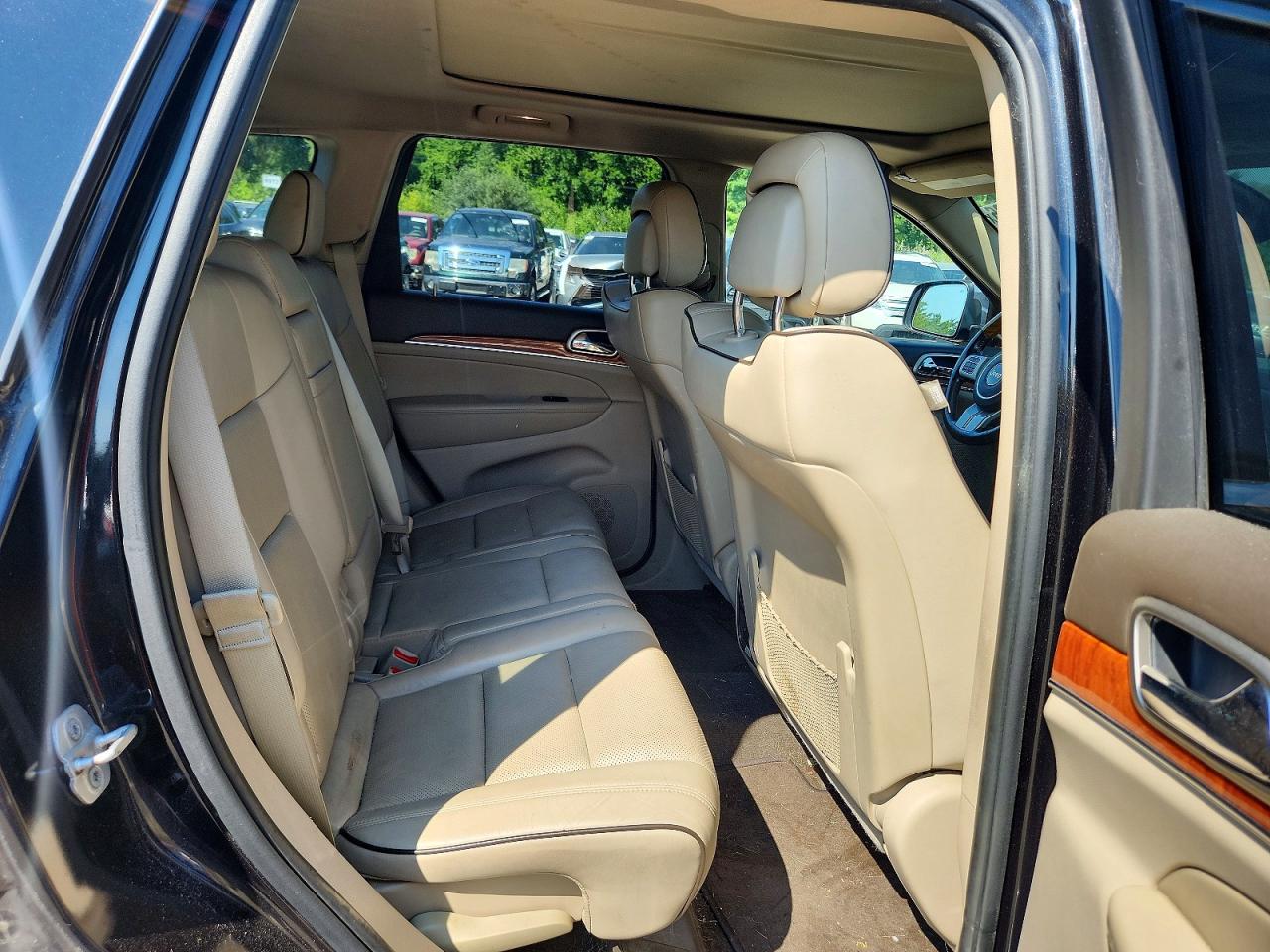 2012 Jeep Grand Cherokee Overland Black vin: 1C4RJFCG5CC176478