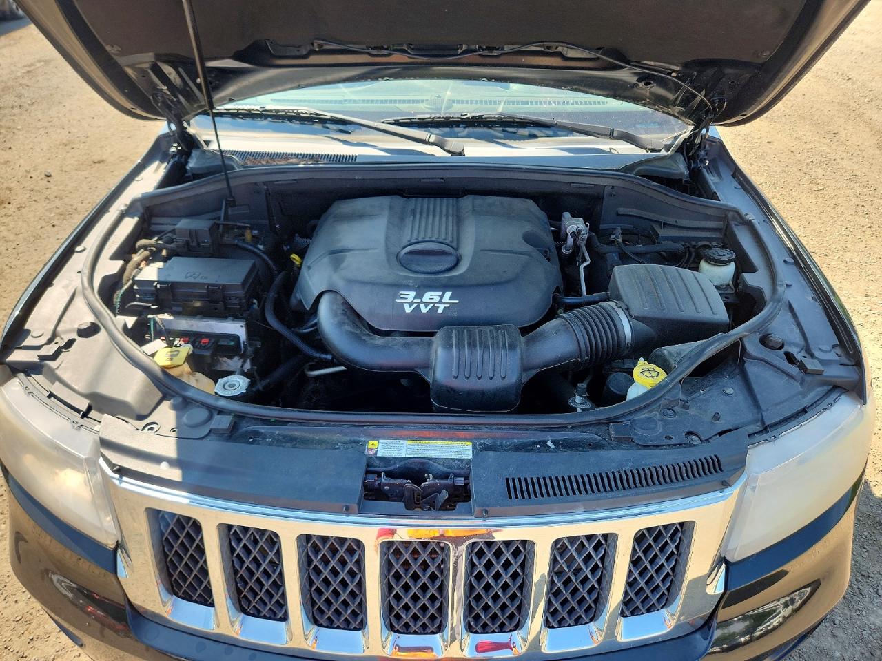 2012 Jeep Grand Cherokee Overland Black vin: 1C4RJFCG5CC176478