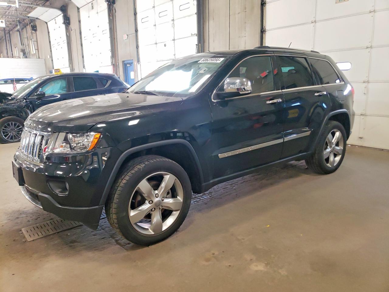 2012 Jeep Grand Cherokee Overland Green vin: 1C4RJFCG5CC267783