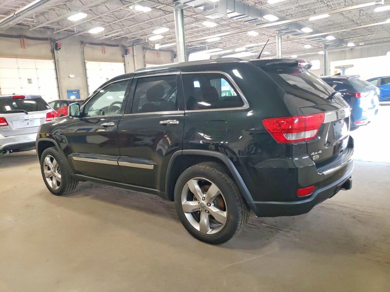 2012 Jeep Grand Cherokee Overland Green vin: 1C4RJFCG5CC267783