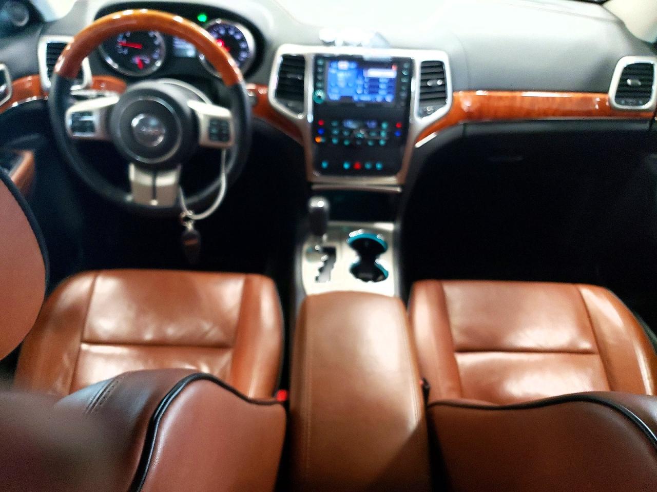 2012 Jeep Grand Cherokee Overland Green vin: 1C4RJFCG5CC267783