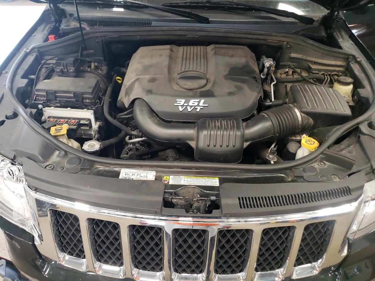 2012 Jeep Grand Cherokee Overland Green vin: 1C4RJFCG5CC267783