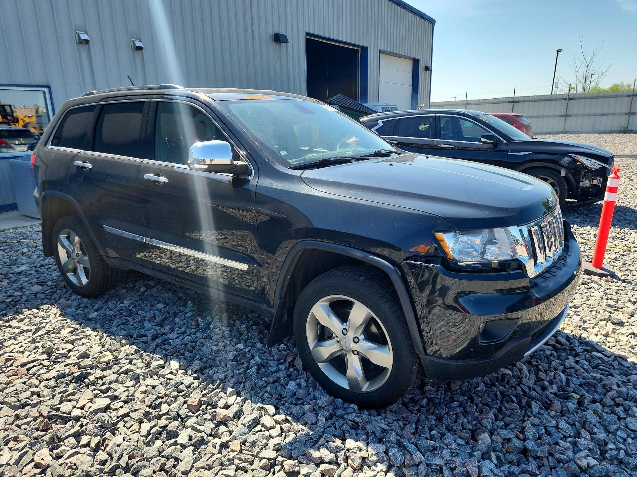 2013 Jeep Grand Cherokee Overland Black vin: 1C4RJFCG5DC558186