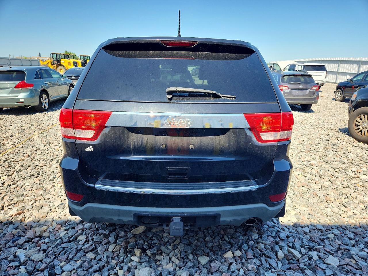 2013 Jeep Grand Cherokee Overland Black vin: 1C4RJFCG5DC558186