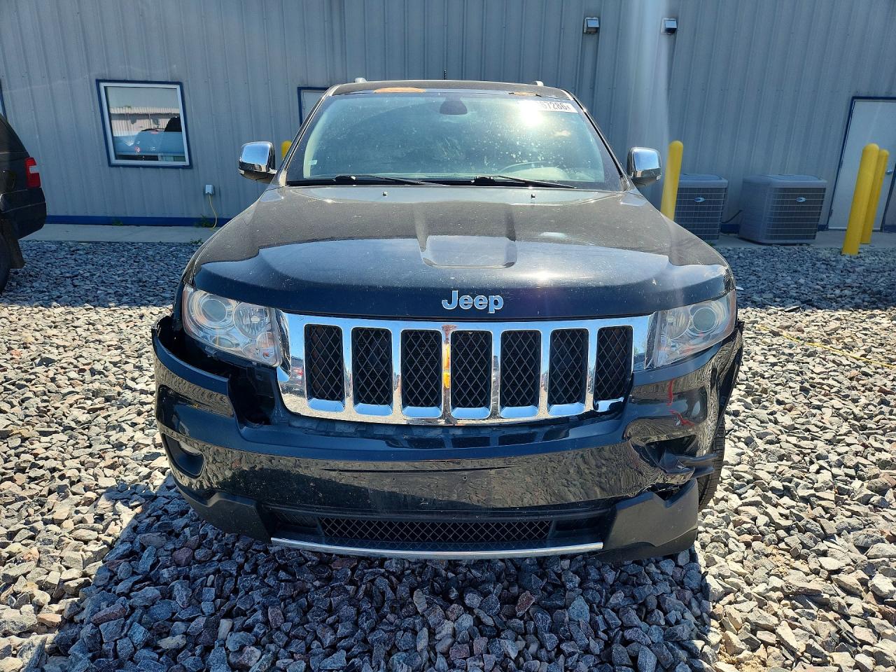 2013 Jeep Grand Cherokee Overland Black vin: 1C4RJFCG5DC558186