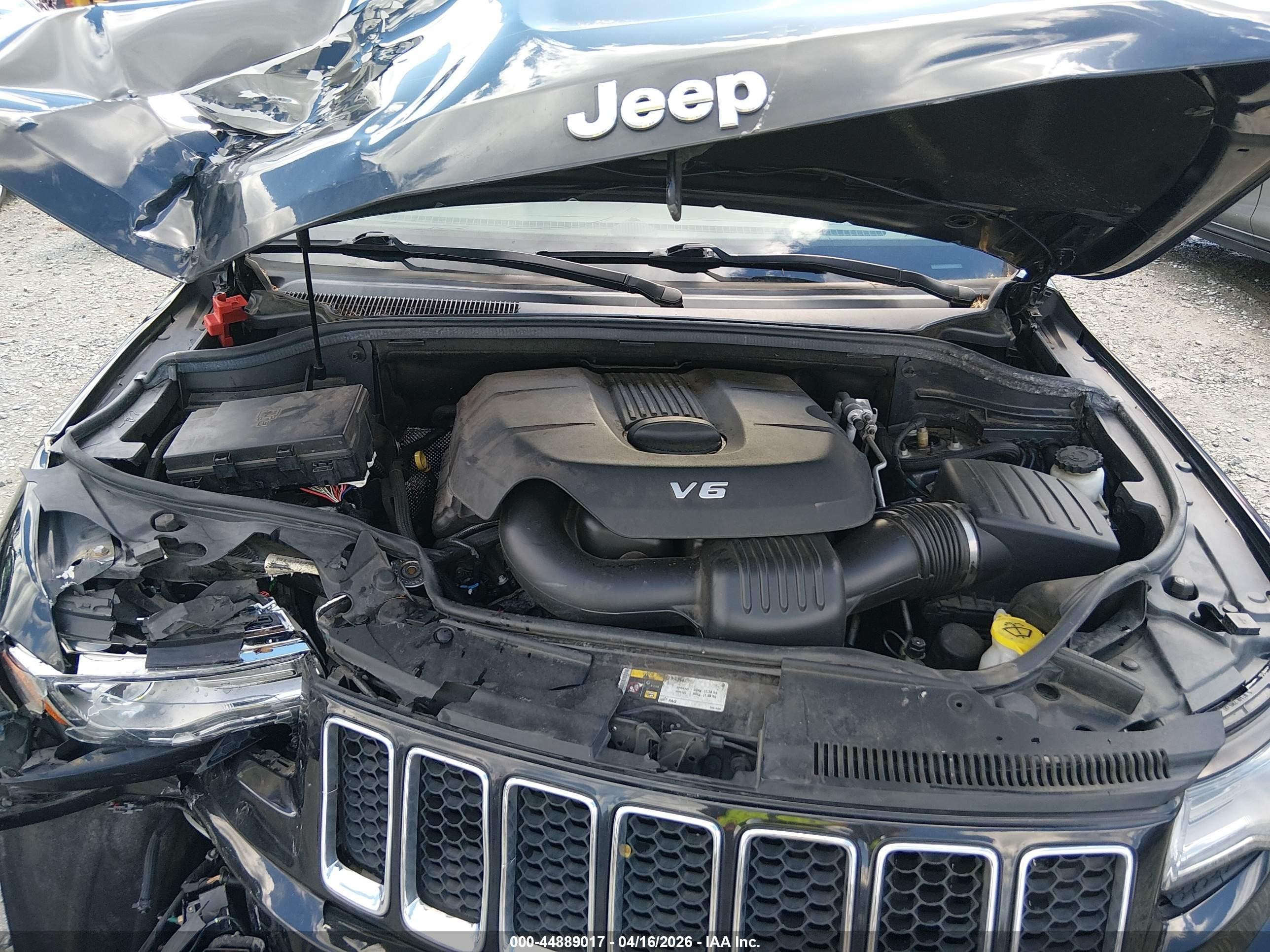 2014 Jeep Grand Cherokee Overland Black vin: 1C4RJFCG5EC270590