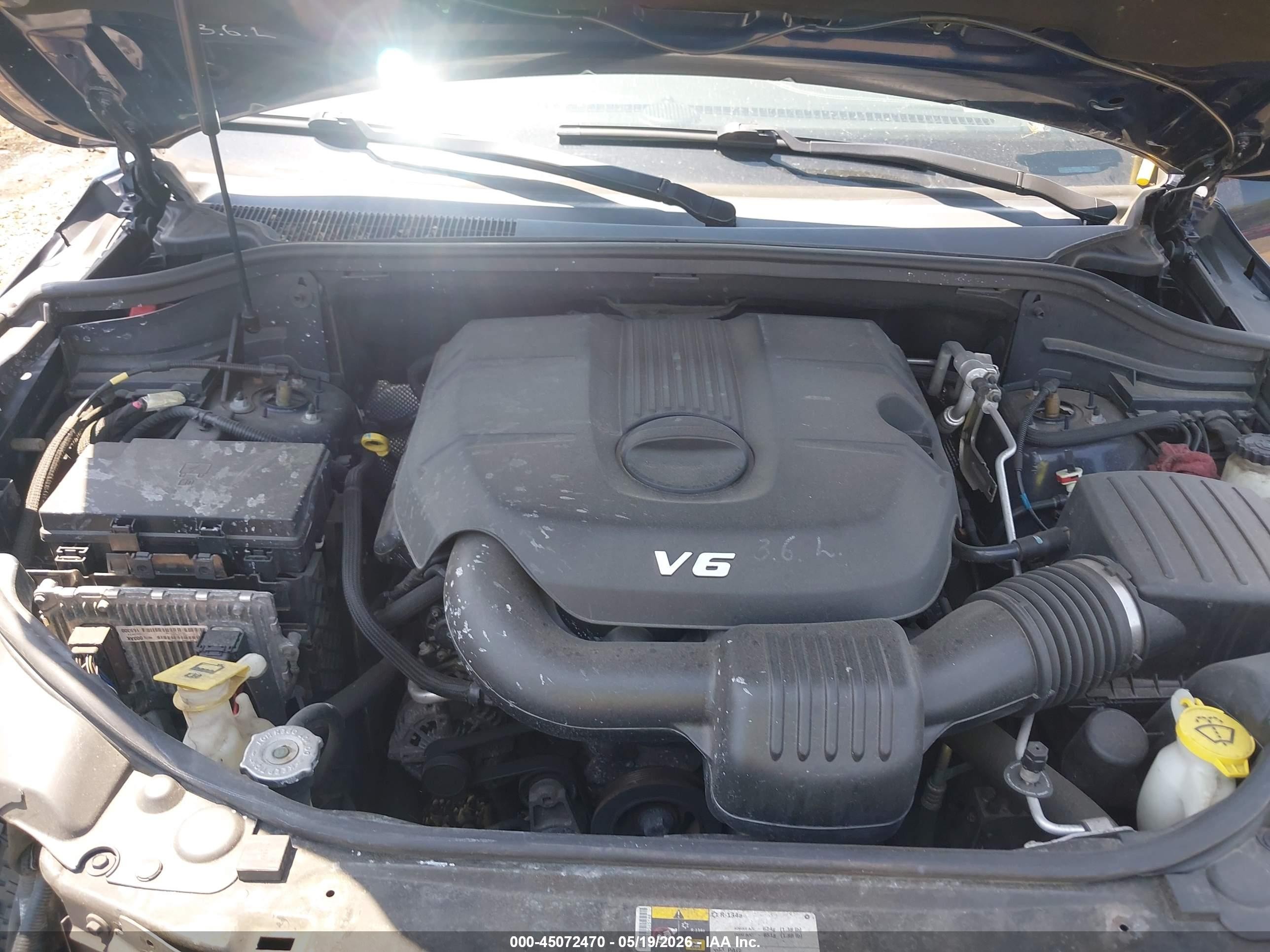 2014 Jeep Grand Cherokee Overland Синий vin: 1C4RJFCG5EC414106