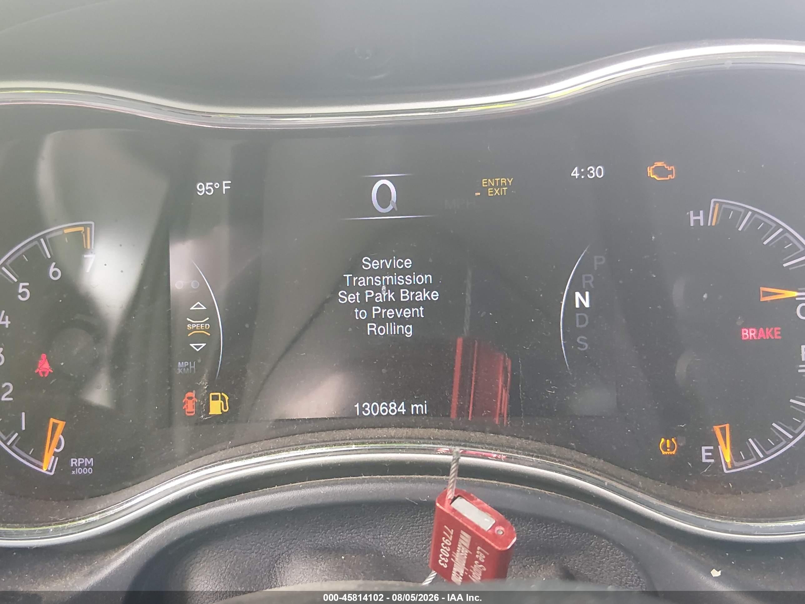 2014 Jeep Grand Cherokee Overland White vin: 1C4RJFCG5EC479733