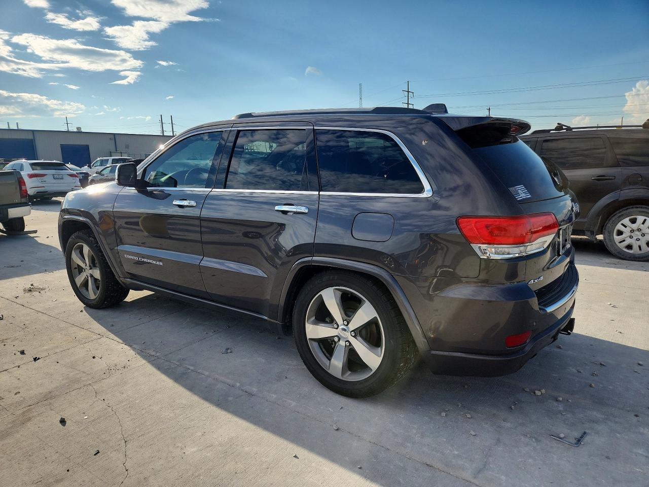 2015 Jeep Grand Cherokee Overland Charcoal vin: 1C4RJFCG5FC134591